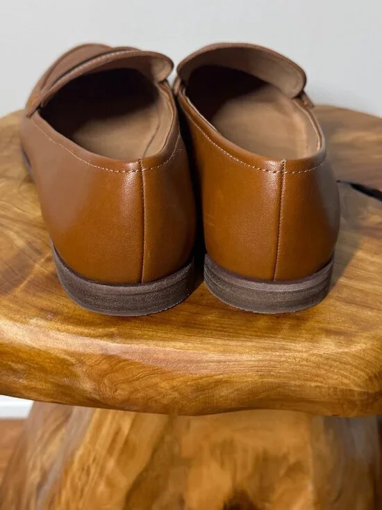 Madewell Alex Women's Brown Leather Loafers Sz. 8.5 - Picture 4 of 6